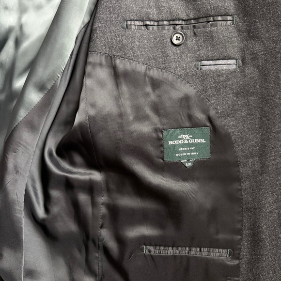 Rodd & Gunn Alpaca Blend Wool Blazer – Gray – 3XL – Excellent Condition - Picture 5 of 6